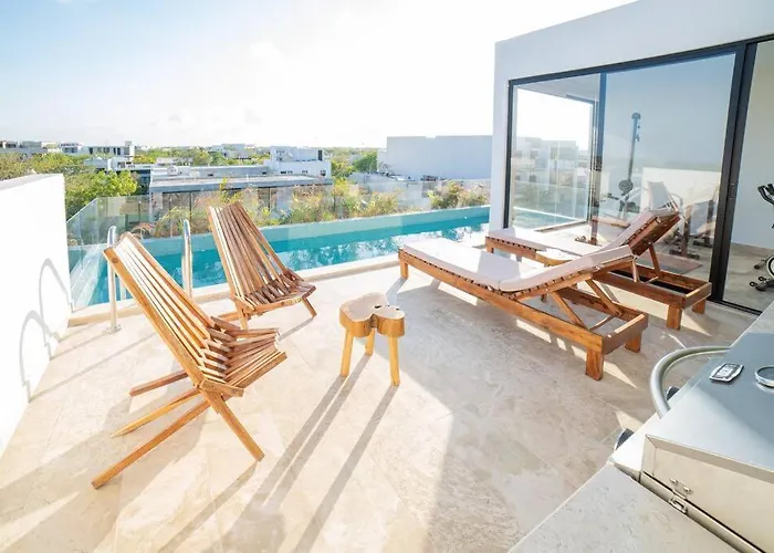 Access Sunrise Private Pool Fast Wifi Apartment Tulum