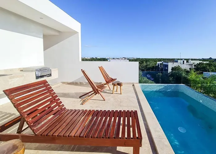 Access Sunrise Private Pool Fast Wifi * Tulum